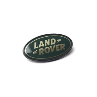 Name Badge -Landrover- Lower A/C Dash 2 3/4 X 1 1/2