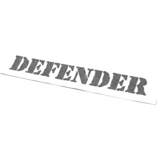 Decal "Defender" Rear Brunel