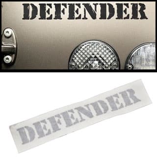 Decal "Defender" Rear Titan