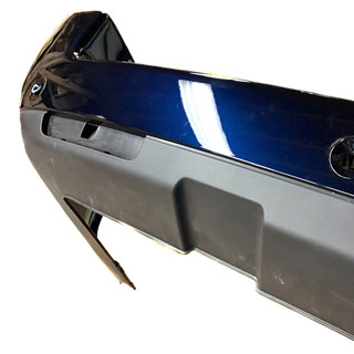 Cover Rear Bumper L322 Painted Blue