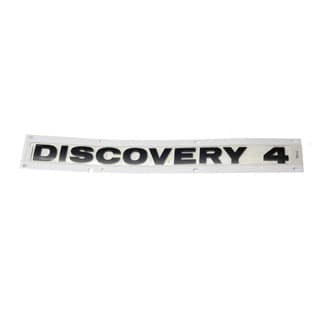 Decal Rear Door "Discovery 4" Black  LR4