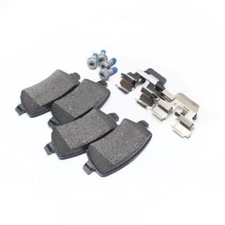 BRAKE PADS REAR AXLE SET LR2 w/CLIPS 13-