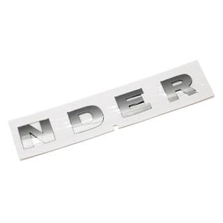 NAME PLATE BONNET - NDER- BRUNEL DEFENDER FROM (V) EA000001