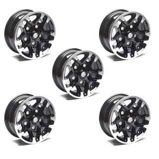 Limited Edition Alloy Wheel 7.0 X 16 Black Painted Set Of 5