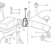 SENSOR MASS AIR FLOW TD5