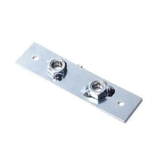 NUT PLATE  REAR BED-CHAS  DEFENDER 90/110          