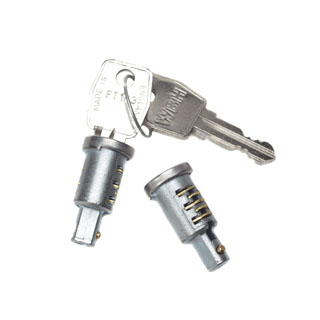 Barrel Lock and Keys - Matched Pair - Series & Defender