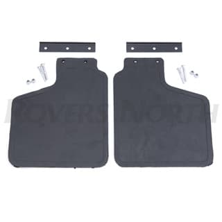 Mudflap Kit Front Pair With Mounting Brackets, Discovery I