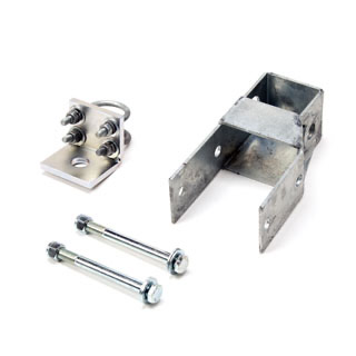 Steering Damper Bracket Kit Series II-IIA Heavy Duty