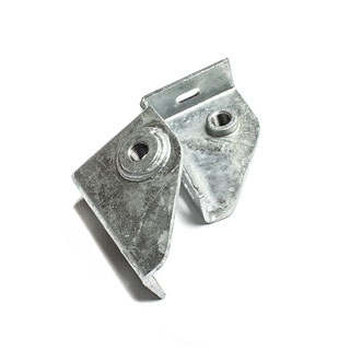 LOWER SEAT BELT BRACKET SET GALVANIZED SERIES & DEFENDER