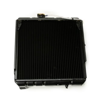 Previously Installed and Damaged - Radiator Assembly 4-Core For 4 Cylinder Diesel &amp; Petrol Series IIA- III