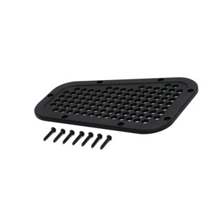 Finisher Upgrade RH Wing Top Open Grille Aluminum Defender