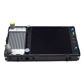 Heavy Duty RADIATOR/ OEM INTERCOOLER Assembly DEFENDER 300TDI 