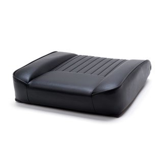 SEAT BASE - DELUXE FRONT OUTER - BLACK VINYL - SERIES