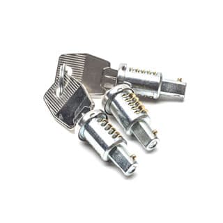 BARREL LOCK AND KEYS - SET OF THREE - SERIES &amp; DEFENDER