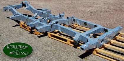 Chassis, Series IIA 4 Cylinder 109 Regular Galvanized