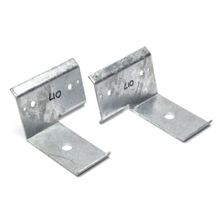 Bracket Brake Pipe Rear Pair Galvanized Series