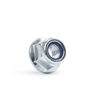NUT - NYLOC - FLANGED HEAD - M8
