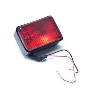 REAR FOG LAMP - RED - DEFENDER &amp; SERIES - REST OF WORLD STYLE ASSEMBLY