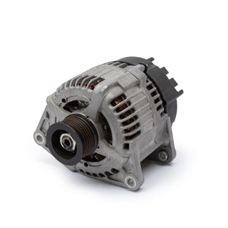 Previously Installed - Alternator New 120 Amp V-8 52mm 7 Groove Pulley