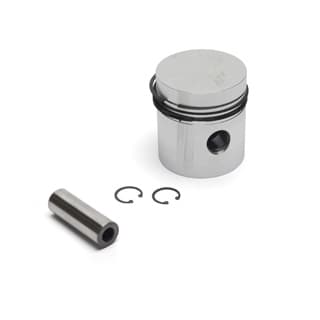 Piston Assembly 2.25 Petrol Includes Gudgeon Pin, Clips and Rings .030" Oversize For All Models 1958-1984