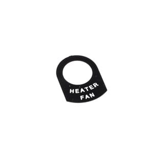 LABEL HEATER FAN SWITCH SERIES