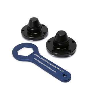 HD Drive Flange Set Defender (Pair) 24 Spline