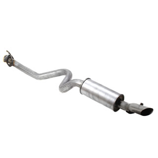 Rear Exhaust Tailpipe and Silencer