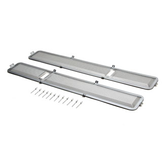 Fly Screen Set Dash Vents Series & Defender Silver