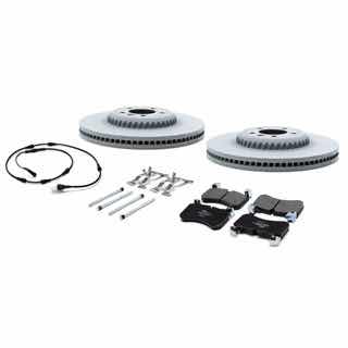 Brake Pad and Rotor Kit - Front Axle - 19" - Defender L663 2021 From Vin M2051242