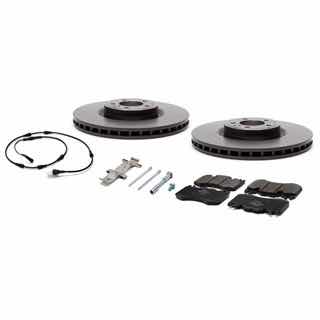 Brake Pad and Rotor Kit - Front Axle - 20" - Defender L663