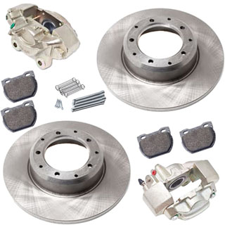 Disc Brake Upgrade Kit - Rear - Defender 90, Discovery 1 and Range Rover Classic