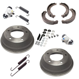 Brake Drum and Shoe Kit -  Rear -  Defender 90