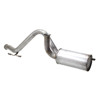 Rear Exhaust Tailpipe and Silencer Non-Catalyst