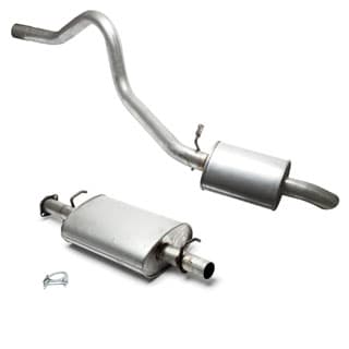 Muffler With Tail Section 300Tdi