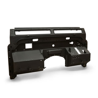 Stainless Steel Bulkhead LHD Defender 200Tdi, 300Tdi, &amp; V8