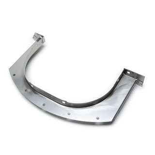 DIAPHRAGM PANEL -  TUNNEL COVER - DEFENDER -STAINLESS STEEL