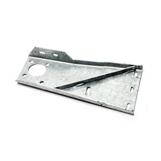 Bulkhead Mounting Bracket Left-Hand For Series II-III Galvanized