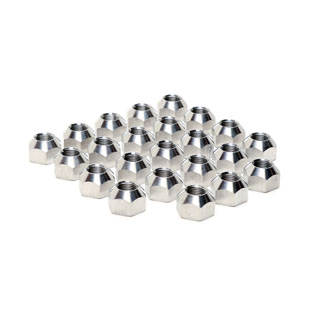 Stainless Lug Nut Set Steel Wheels Series III Defender Natural