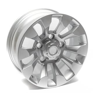 Sawtooth Silver Alloy Wheel 18" X 8"