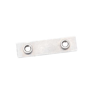 NUT PLATE - STAINLESS STEEL - DOOR HINGE TO DOOR POST - DEFENDER