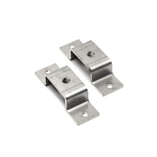 REAR TUB CABLE ANCHOR POINT PAIR STAINLESS STEEL DEFENDER