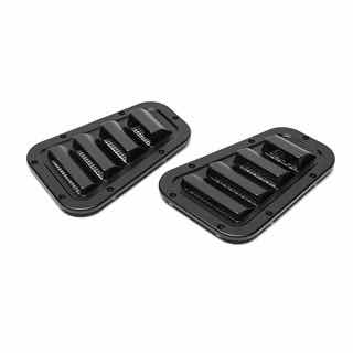 Missing Hardware - Air Intake Set - Wing Top - Hi-Force - Satin Black