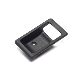 ESCUTCHEON RH INTERIOR DOOR LATCH BLACK RANGE ROVER CLASSIC & DEFENDER