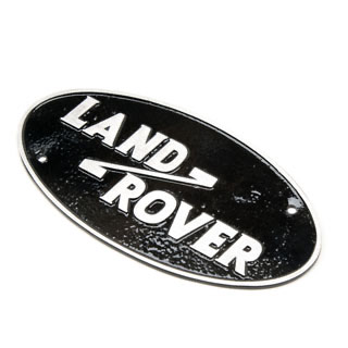 Name Plate "Land Rover" Rear Bed Hi-Cap