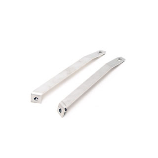 STAINLESS TIE BAR SET SEAT BELT BRACKET SERIES & DEFENDER