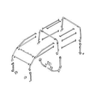 Safari Cage Full External Defender 110 2 Door