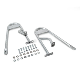 Raised Seat Belt Bracket Set Series Galvanized