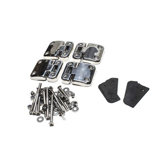 STAINLESS HINGE KIT SECOND ROW DOORS DEFENDER