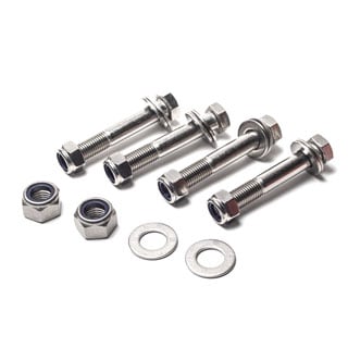 Stainless Front Radius Arm Hardware Kit